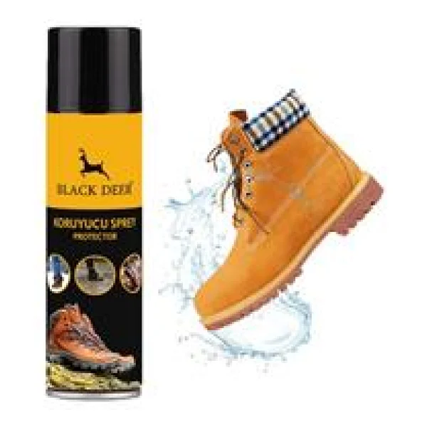 BLACK DEER Su ve Kir İtici Ayakkabı Bakım Spreyi Ayakkabı Koruyucu Sprey 250ml - Görsel 2