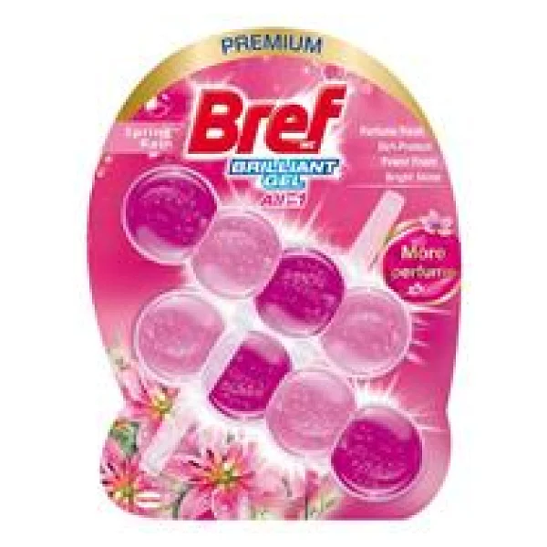 Bref Brilliant Gel Spring Rain 2x42 Gr Klozet Bloğu - Görsel 3