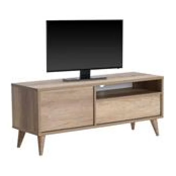 Adore Retro Çekmeceli TV Sehpası-Oslo Ceviz - Görsel 3