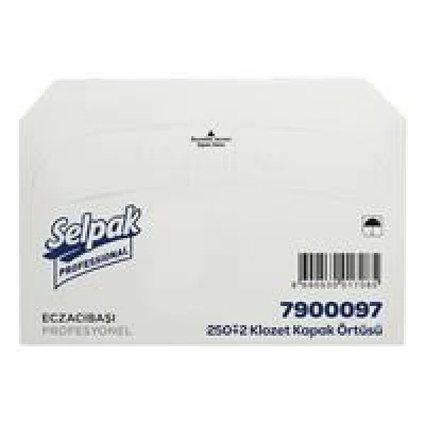 Selpak Professional Klozet Kapağı Örtüsü 250'li - Görsel 4