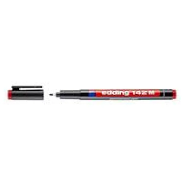 Edding 142m 10'lu Paket Asetat Kalemi Kırmızı - Görsel 5