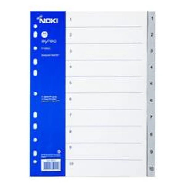 Noki 59210 1-10 Rakamlı Seperatör - Görsel 3