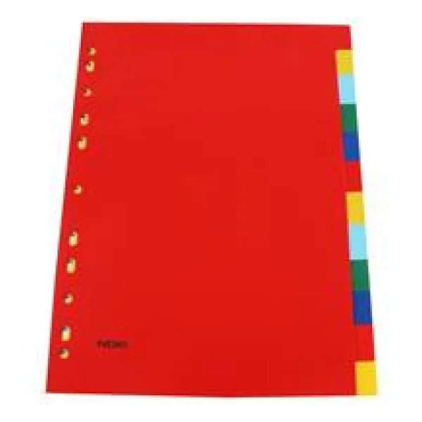 Noki 59126 A4 12 Renk Plastik Seperatör - Görsel 4