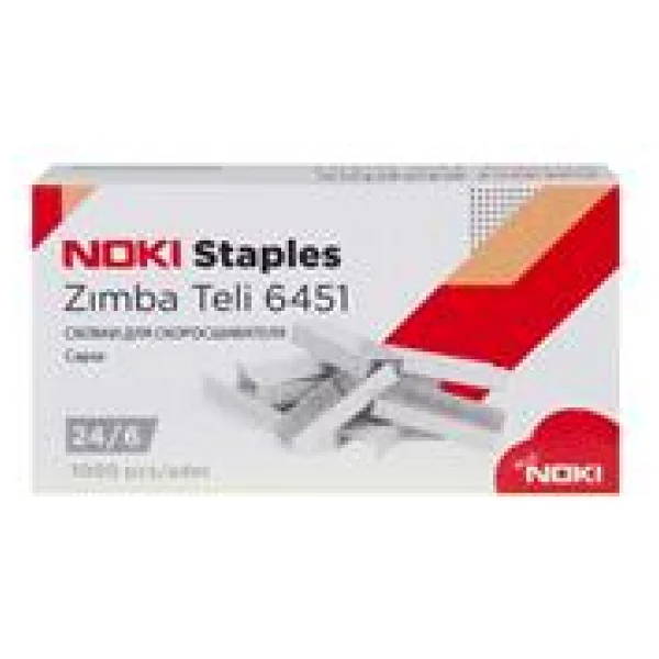 Noki 6451 No:24/6 1000'li Beyaz Zımba Teli - Görsel 4