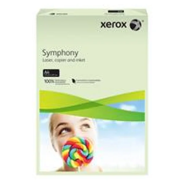 Xerox Symphony A4 80 Gr 500 Yaprak Açık Yeşil Renkli Fotokopi Kağıdı - Görsel 6