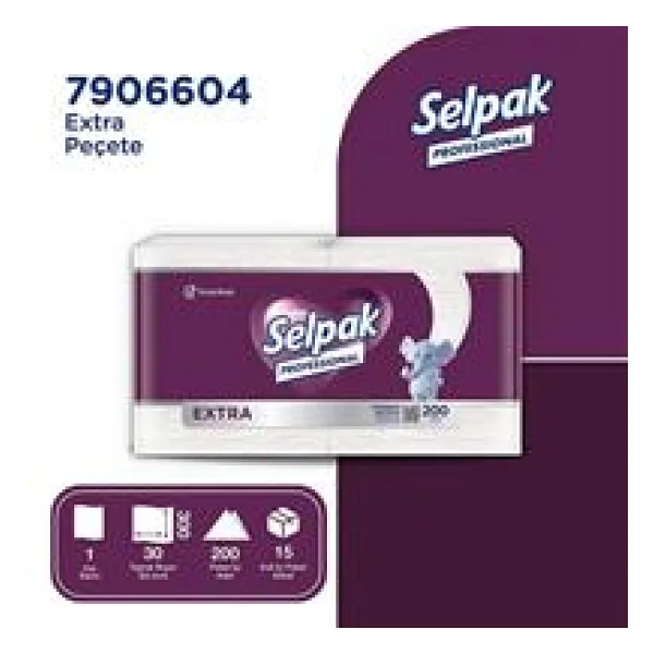 Selpak Professional Extra 200'lü Peçete - Görsel 6