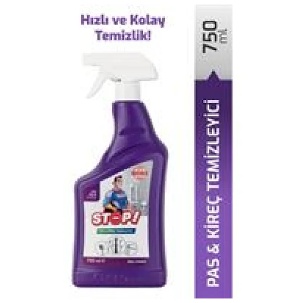 Stop Forte Pas Kireç Temizleyici 750 Ml - Görsel 6