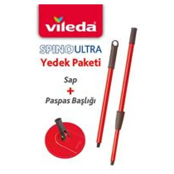 Vileda Spino Ultra Yedek Sap Başlık Paketi - Görsel 3