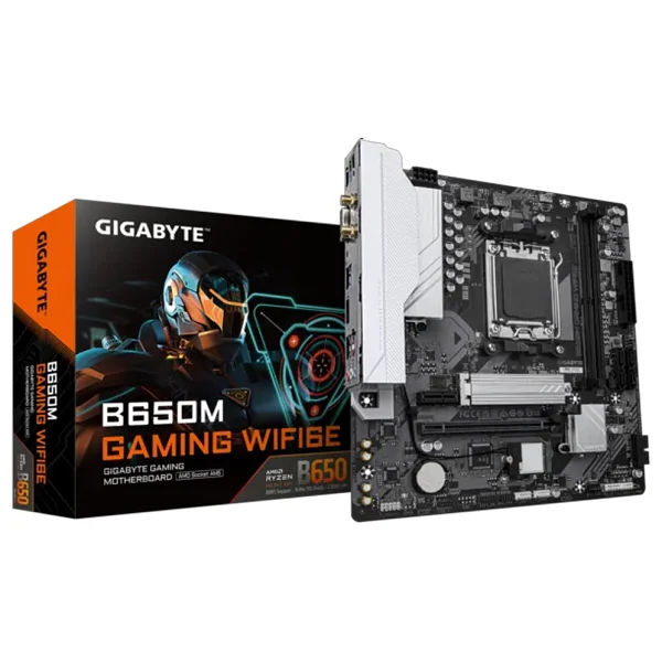 Gigabyte B650m Gaming Wıfı6e AMD Am5 DDR5 Micro Atx Anakart - Görsel 2