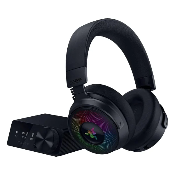 Razer Kraken V4 Pro Rz04-05160100-R3m1 RGB Kablolu/Kablosuz Kulak Üstü Oyuncu Kulaklığı - Görsel 2