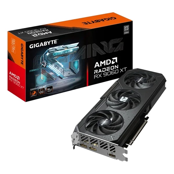 Gigabyte Radeon RX 9060 Xt Gaming Oc 16 GB Gddr6 128 Bit Ekran Kartı Üçlü Fan Soğutma Ve Hdmı Çıkışı - Görsel 2