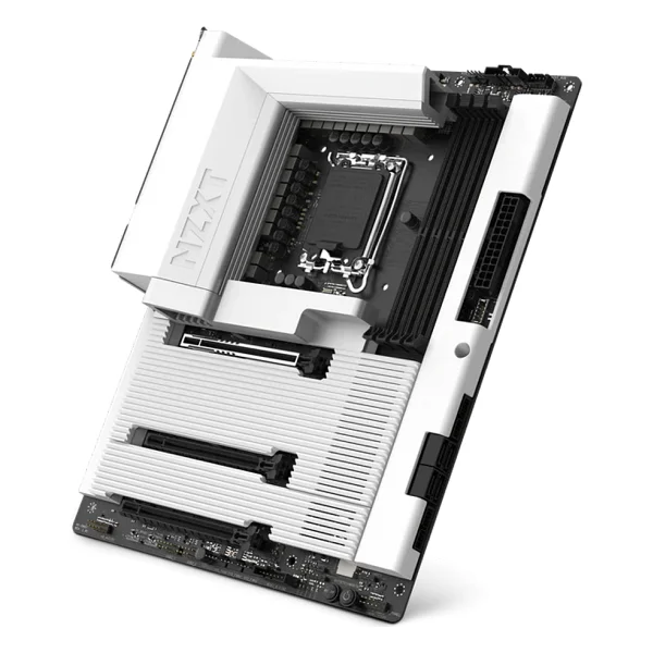 NZXT N7 Z890 N7-Z89XT-W1 Wi-Fi Intel LGA1851 DDR5 ATX Anakart - Görsel 2
