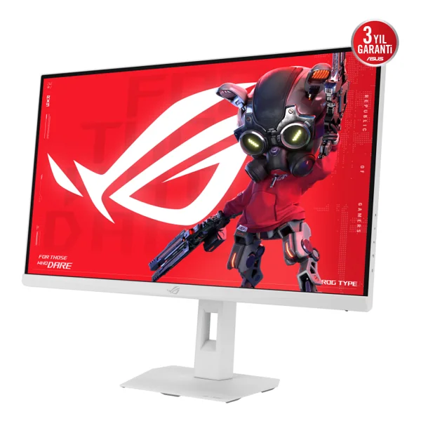 Asus ROG Strix Gen2 XG27ACSR-W 27" 0.3 ms 2K Pivot IPS 220 Hz Oyuncu Monitörü - Görsel 3