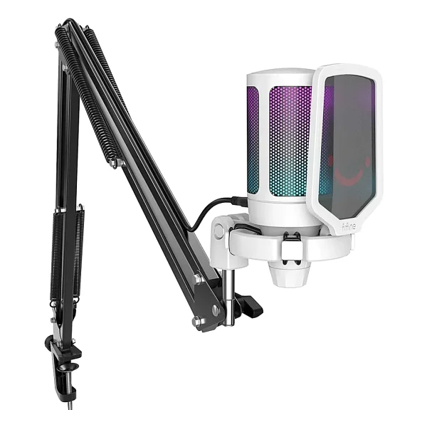 Fifine Ampligame A6t RGB USB Yayıncı Mikrofonu - Görsel 7