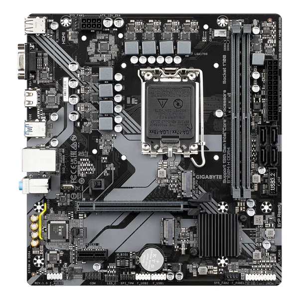 Gigabyte B760M-H Intel LGA1700 DDR4 Micro ATX Anakart - Görsel 3
