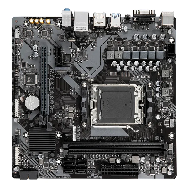 Gigabyte B650M-S2H 4xDDR5 DP+VGA+HDMI 4xM.2 AM5 Anakart - Görsel 4