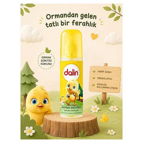 Dalin Orman Esintisi Bebek Kolonyası 150 Ml - Görsel 6