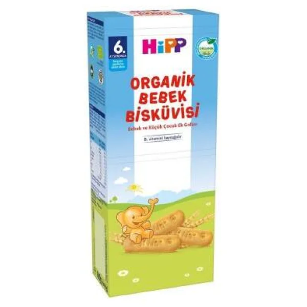 Hipp Organik Bebek Bisküvisi 180 Gr - Görsel 6