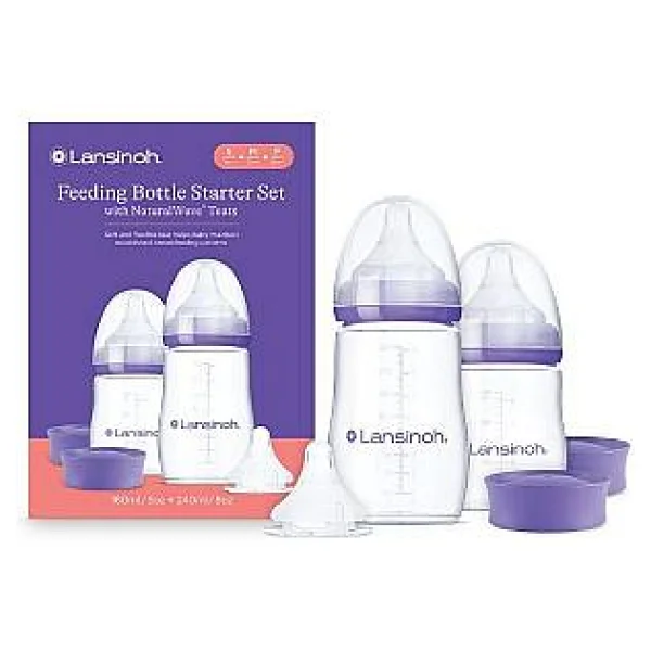 Lansinoh Biberon Ve Naturalwave Biberon Emziği Başlangıç Seti - Görsel 2