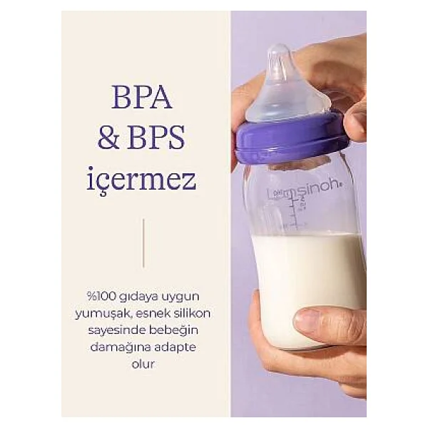 Lansinoh Naturalwave 160 Ml Cam Biberon - Görsel 7