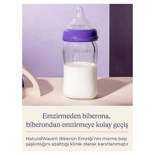 Lansinoh Naturalwave 160 Ml Cam Biberon - Görsel 3