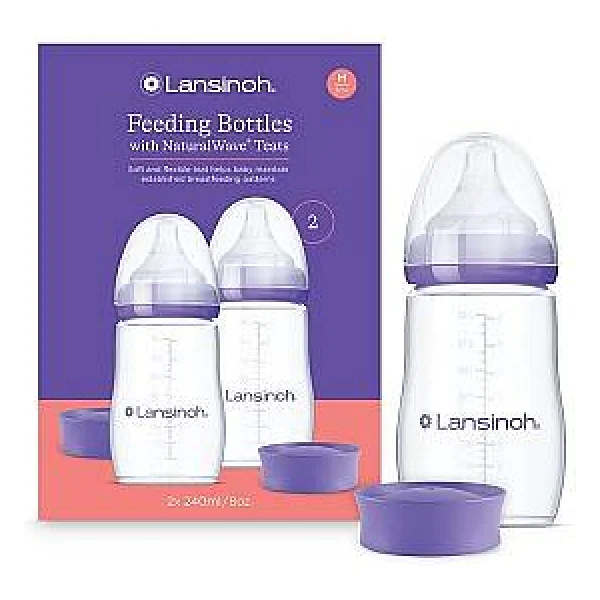 Lansinoh Naturalwave 240 Ml 2'li Biberon Seti - Görsel 3