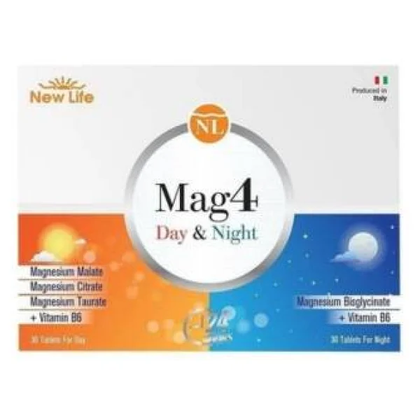 New Life Mag4 Day Night 30+30 Tablet - Görsel 3