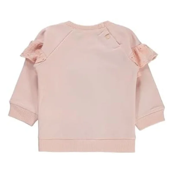 Civil Baby Kız Bebek Sweatshirt 6-18 Ay Açık Pudra - Görsel 4