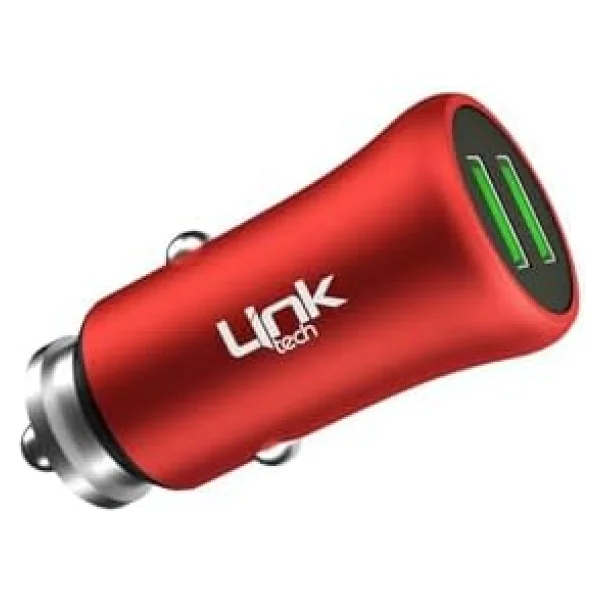 Linktech M580 Kırmızı Araç Şarj Aleti - Görsel 3