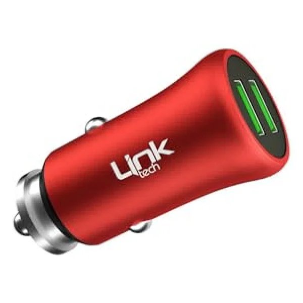 Linktech M580 Kırmızı Araç Şarj Aleti - Görsel 5