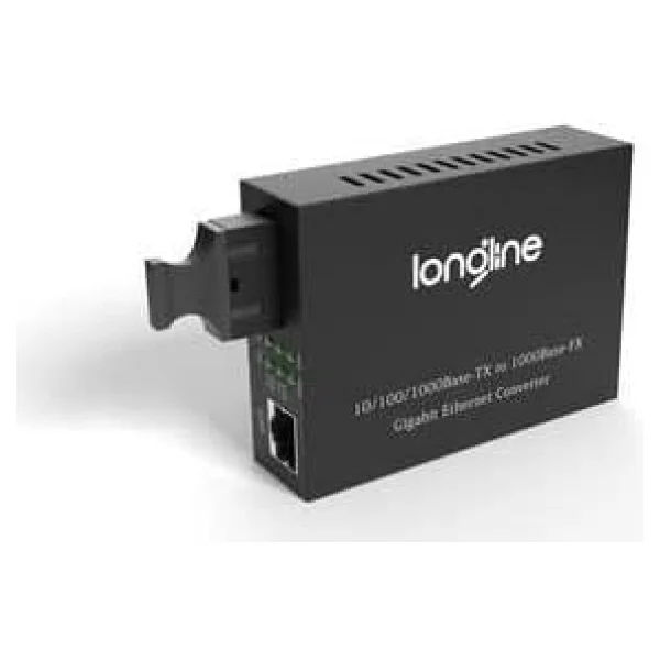 Longlıne 10/100/1000m 1310/1550nm Wdm Bıdı 20km Sc Lng-8110gsb-11-20a/B-As 868213800046 Medıa Converter - Görsel 3