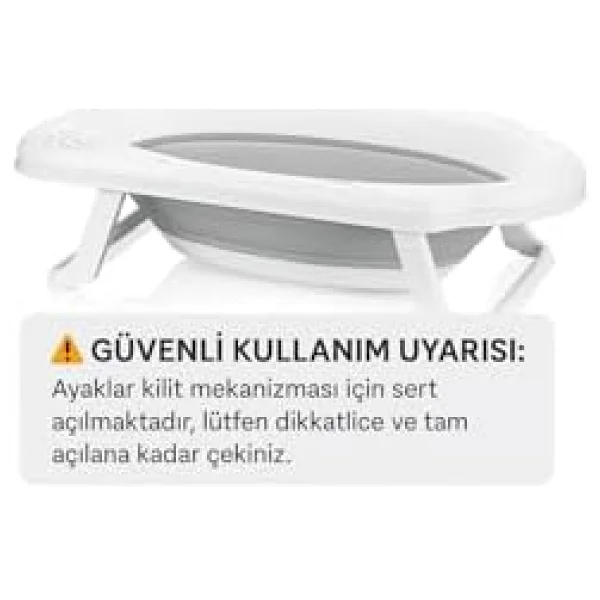 HOBBY LİFE Ahir Katlanır Bebek Yıkama Banyo Seti 4 Parça - Görsel 10