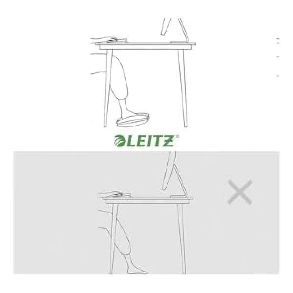 Leitz 6503 Ergo Ayarlanabilir Bilgisayar Ayak Desteği - Gri - Görsel 10
