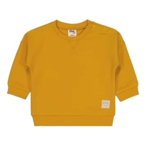 Civil Baby Civil Basic Timeless 6-18 Ay Sweatshirt - Hardal 12-18 Ay - Görsel 3