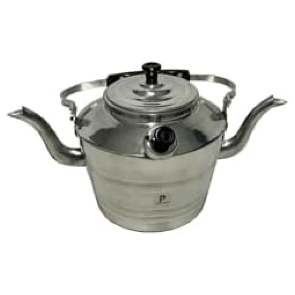 pratikoutdoor Çift Emzikli Çaydanlık, Kamp Çaydanlığı, Gara Çaydanlık Küçük Boy - Görsel 8