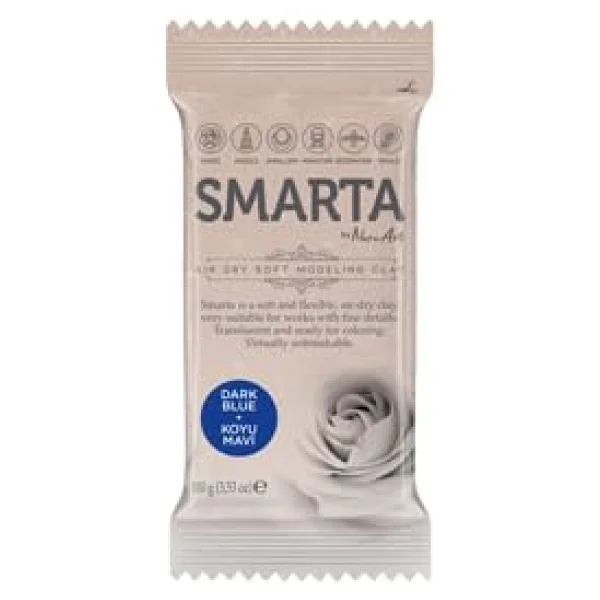 Smart 100 gr Koyu Mavi Modelleme Hamuru - Görsel 4