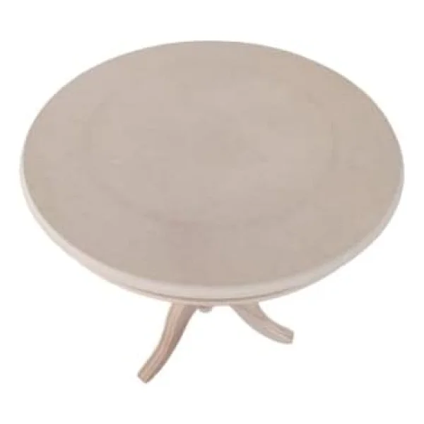 Fiskos 18187 Baba Ayak Klasik Model Ahşp Kayın Ayak Ham Mdf Tabla Demont El Yapım - Görsel 7