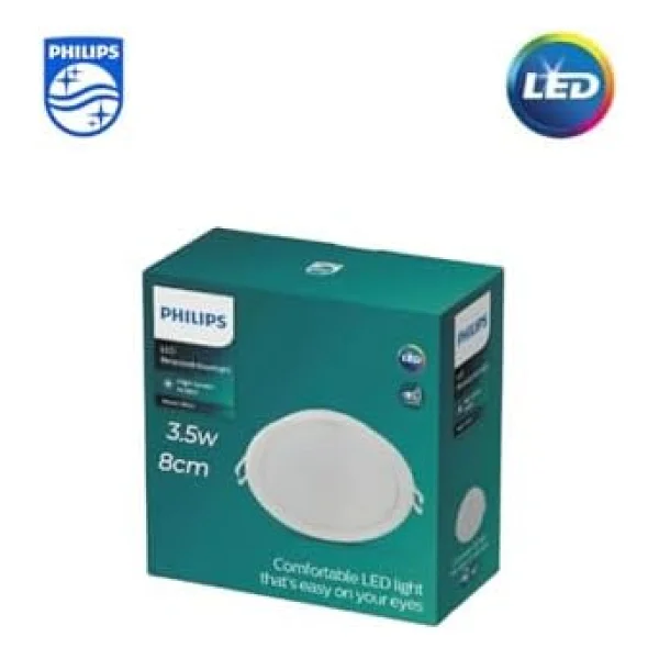 Philips 59441 Meson Gömme Spot 8cm 3.5w 3000k Sarı Işık - Görsel 5