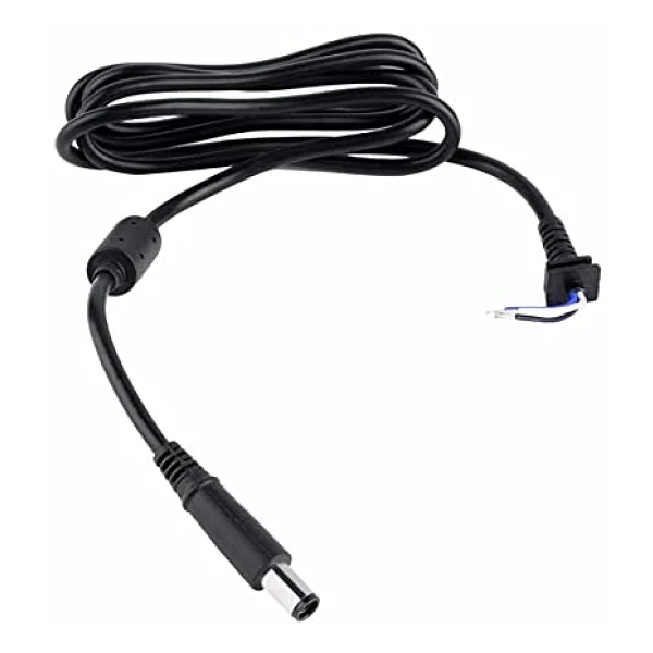 Aogo 7.4x5.0mm Dc Kablo Hp Dell Laptop Adaptör Tamir Kablosu 7.4x5.0mm Şarj Cihazı Fiş Kablo Konektörü 3p - Görsel 5