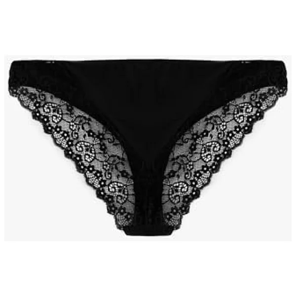 Koton Arkası Dantelli Brazilian Külot - Görsel 2