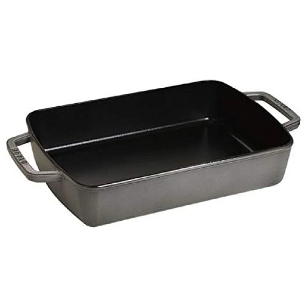 Staub 405103240 Döküm Demir Dikdörtgen Fırın Kabı - Görsel 8
