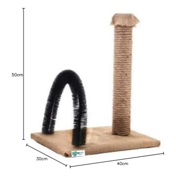 ByPet Kedi Kaşıma ve Tırmalama Tahtası - Görsel 6