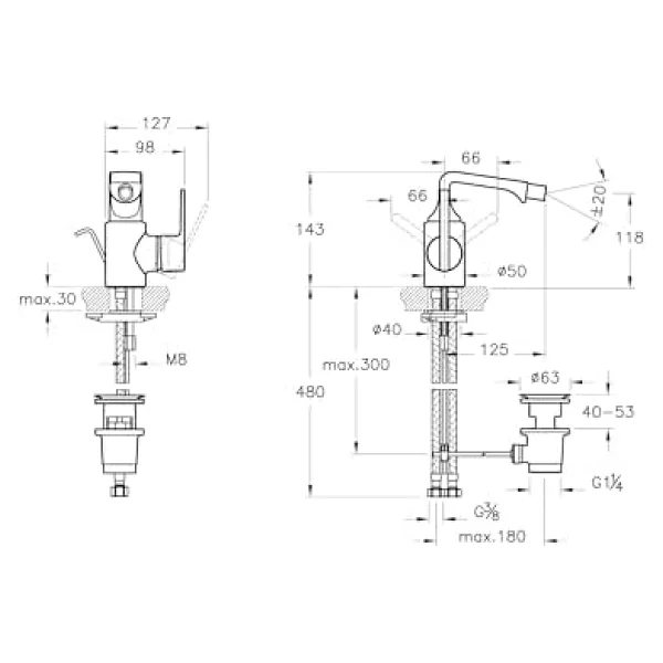 Artema Suit U A4249423 Altın Bide Bataryası - Görsel 9
