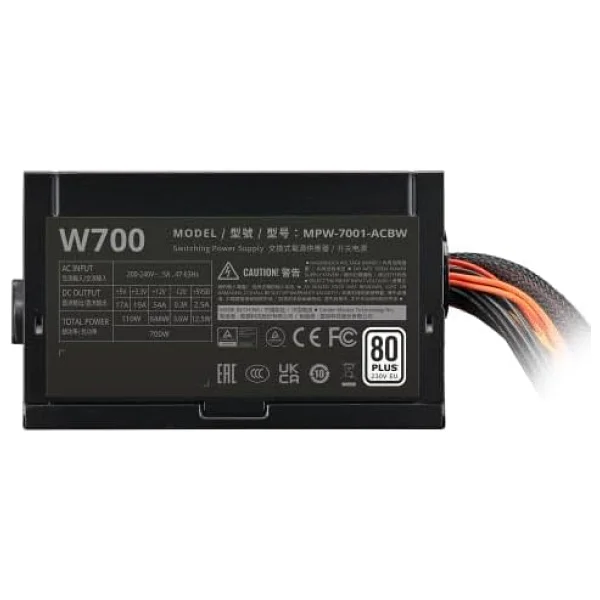 Cooler Master Elite Nex White W700 Mpw-7001-Acbw-Beu 700 W Power Supply - Görsel 6