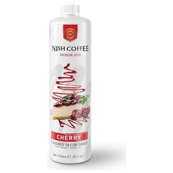 Nish Vişne Aromalı Dekor Sos 750 gr - Görsel 5