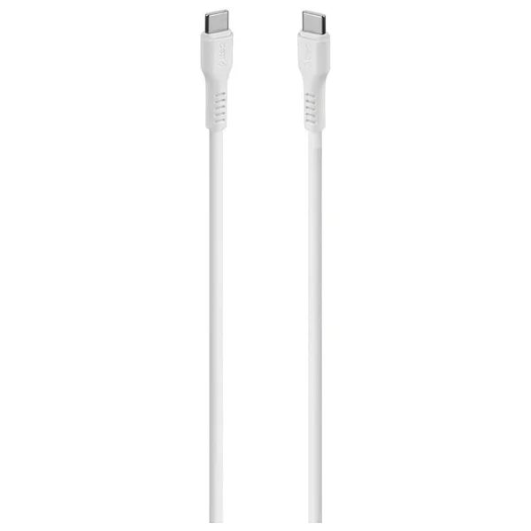 Ttec 2dk59b 1.2 M Beyaz Type-C To Type-C Hızlı Şarj Kablosu - Görsel 2