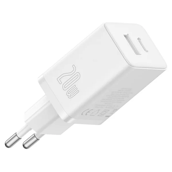 Baseus Cube 20 W Beyaz Hızlı Şarj Adaptörü - Görsel 5