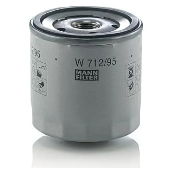 MANN-FILTER Orijinal MANN-FILTER Yağ Filtresi W 712/95 (VW Group) - Görsel 8