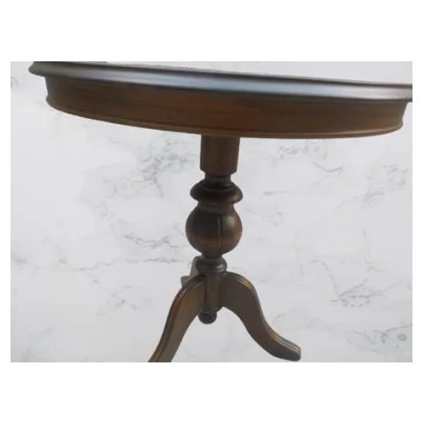 Fiskos 17385 Baba Ayak Model Parlak Kayın Arslan Ayak Mdf Tabla Ceviz El Yapım - Görsel 6