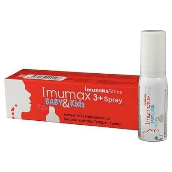 Imumax 3+ Baby Kids 20 ml Boğaz Spreyi - Görsel 3